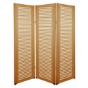 Ver imagem 1 de Biombo Ripado 3 Folhas c/ 06 Pezinhos