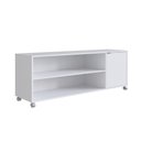 Ver imagem 1 de Rack com 1 Porta e Nichos para Televisor 55 Polegadas B57 Branco Emovell