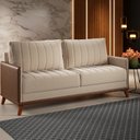 Ver imagem 2 de Sofá Living 3 Lugares 200cm Linho Seletto