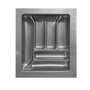 Organizador de Talheres Dt02 Cinza Moldplast