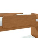 Ver imagem 7 de Beliche Solteiro Cantos Arredondados com Led Olga - Lopas Amendoa Clean