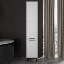 Ver imagem 1 de Paneleiro Armário 40cm em Mdf com 2 Portas Almofada