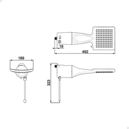 Ducha Loren Shower Ultra Eletrônico 220v 7500w Lorenzetti - 3