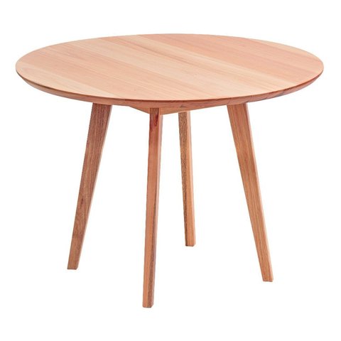 Mesa de Jantar Redonda 105cm x 75Xm Ecograndis Vertice Marrom