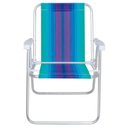 Ver imagem 2 de Cadeira Alta Alumínio Sortida 110kg - Mor 002101