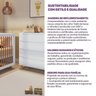 Conjunto Berço e Cômoda em Tampo Mdf Baby Tubbi Casatema MadeiraOriginals - 13