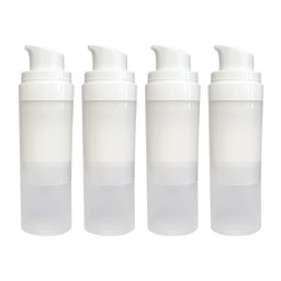 4 Frasco Porta Creme Válvula Pump 30ml Para Viagem Não Vaza - 2