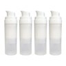 4 Frasco Porta Creme Válvula Pump 30ml Para Viagem Não Vaza - 2