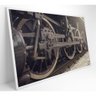 Quadro Rodas Trem 60x40 Cm Adesivo Fotográfico - 8