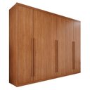 Ver imagem 4 de Guarda-Roupa Casal 6 Portas 6 Gavetas Paraty Marrom/Cinamomo