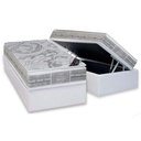 Ver imagem 1 de Cama Box Baú Solteiro: Colchão Molas Pocket Ensacadas Castor Super luxo Látex Plush Double Face