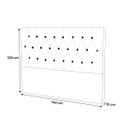 Ver imagem 7 de Kit Cabeceira Estofada Casal com Recamier Bau 140 cm para Cama Box Bege Livia Mafer