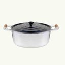 Ver imagem 1 de Panela Caçarola Am 18 Tampa Leve Panelas Jr P115