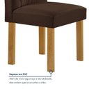 Ver imagem 7 de Conjunto Mesa Isadora 120cmx90cm com 4 Cadeiras Carolina Tampo Smart Plus com Vidro