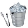 Balde de Gelo Inox 1,1l com Pegador Inox para Boutique - 1