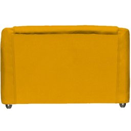 Namoradeira Decorativa para Sala Recepção Manicure Consultório Escritório Mila Suede - 4