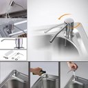 Ver imagem 3 de Dispenser Dosador Embutir Kit 18 Un Sabonete Liquido Sabao Detergente Cozinha Pia Banheiro Lavabo