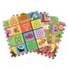Tapete Infantil Eva 4 Placas 60x60cm – Tatame Educativo Colorido Montável para Bebês e Crianças - 3