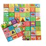 Tapete Infantil Eva 4 Placas 60x60cm – Tatame Educativo Colorido Montável para Bebês e Crianças - 4
