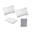 Ver imagem 5 de Jogo de Cama King Size Algodão 300 Fios 4 Pçs Estampa Estilo