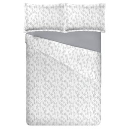 Jogo de Cama King Size Algodão 300 Fios 4 Pçs Estampa Estilo - 3