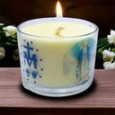 Ver imagem 2 de Vela Aromática Devocional Nossa Senhora Das Graças no Copo de Vidro