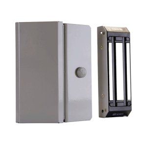 Fechadura Magnética Eletroímã M150 sem Sensor - Ipec - Cinza