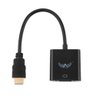 Adaptador Conversor de Hdmi Macho X Vga Femea Au-8802 - 2