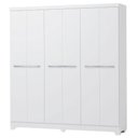 Ver imagem 1 de Guarda Roupa Casal 6 Portas 217x202 Cm E530 Kappesberg Branco