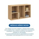 Ver imagem 4 de Nicho para Quarto Modulado Infinity Marrom Angelin