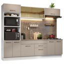 Ver imagem 3 de Armário de Cozinha Completa 270cm Branco/crema Agata Madesa 03