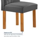 Ver imagem 7 de Conjunto Mesa Lorena 120cmx80cm com 4 Cadeiras Carolina Tampo Dakota Plus com Vidro