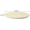 Ver imagem 2 de Prato Giratório Slim Centro de Mesa Laqueado Off White - 80cm