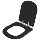 Ver imagem 2 de Assento Sanitario Poliester Etna Preto para Vaso Icasa