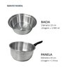Panela Banho Maria Para Chocolate - 1,9 L - 2