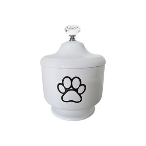 Porta Acessórios Pet Cão Cachorro Jóias Presilhas Tic Tac:branco Brilho