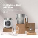 Ver mais imagens de Maestri House Espumador de Leite com Controle de Temperatura (branco)