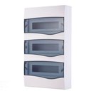 Ver imagem 1 de Quadro de Distribuição de Sobrepor 36 Din ou 24 Nema Tramontina com Porta Transparente Tramontina