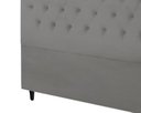Ver imagem 2 de Cabeceira Embaixatriz Plus King Size 1950mm Veludo Slim Chumbo - Simbal