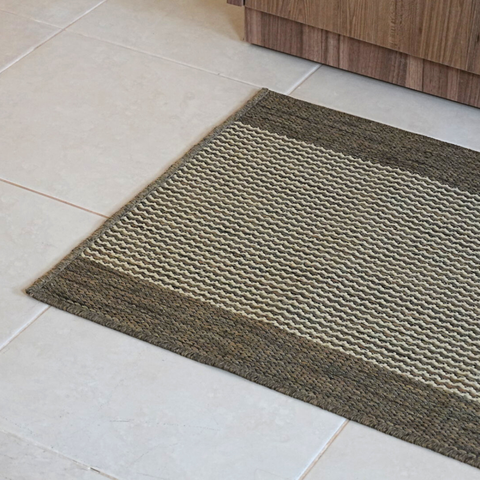 Tapete Passadeira Sisal Lancer 120x66cm Antiderrapante: Mescla PS31