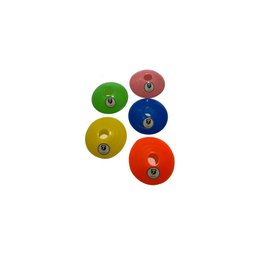 20 Disco Agilidade Treino Funcional Chapeu Chines Mini Cone Jfit - 1
