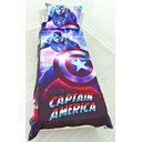 Ver imagem 3 de Jogo De Lençol Cobre Leito E Fronha Capitão América Kit 2pçs