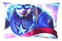 Ver imagem 4 de Jogo De Lençol Cobre Leito E Fronha Capitão América Kit 2pçs