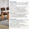 Conjunto Mesa Melina 170cmx90cm com 6 Cadeiras Luisa Tampo Smart Plus com Vidro - 14