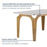 Conjunto Mesa Melina 170cmx90cm com 6 Cadeiras Luisa Tampo Smart Plus com Vidro - 2
