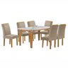 Conjunto Mesa Melina 170cmx90cm com 6 Cadeiras Luisa Tampo Smart Plus com Vidro - 15