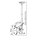 Ver imagem 4 de Suporte Tv de Teto e Antena Digital Interna Consultório Cs0050b-shd500