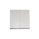 Ver imagem 2 de Armário Suspenso 02 Portas 60 Cm em Mdf Branco Moveara