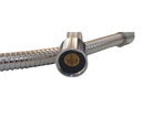 Ver imagem 3 de Flexível Anelado Inox Cromado para Torneira Pré Lavagem Rdx
