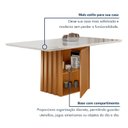 Ver imagem 5 de Conjunto Mesa Elis 120cm X 90cm com 4 Cadeiras Luisa Tampo Slim Plus com Vidro